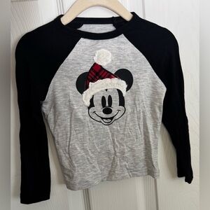 Little Sleepies- Disney Mickey Mouse 6-12 months Long Sleeve Shirt. NWOT.
